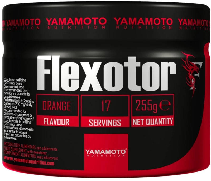 Yamamoto Nutrition Flex Series - Flexotor [250 Γραμμάρια] Κόκκινο πορτοκάλι