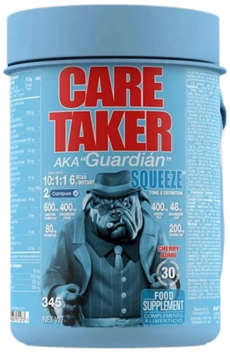 Zoo Mad Labs CARETAKER Squeeze | Non-Stim Powder [345 Γραμμάρια] Κεράσι