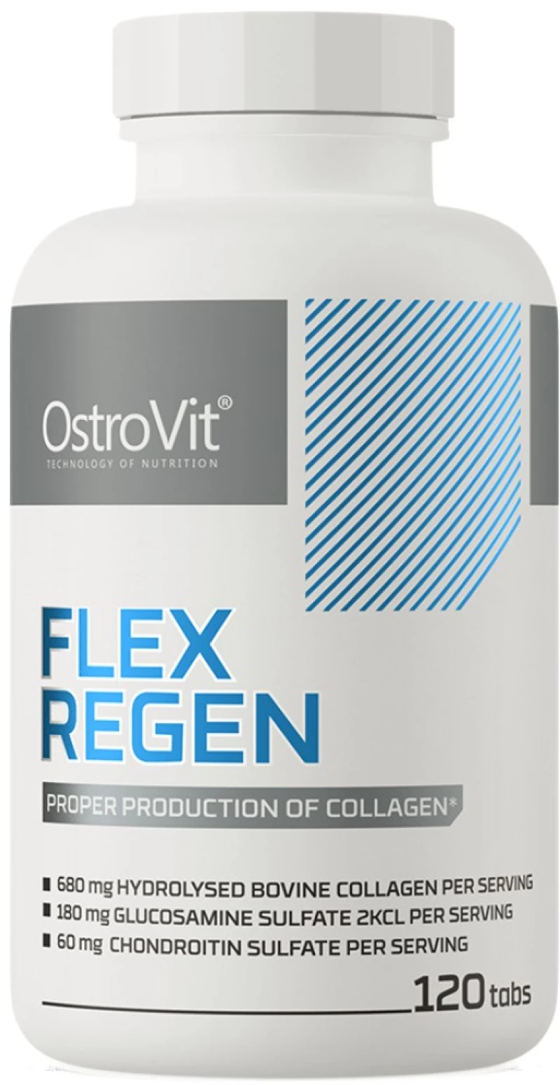OstroVit Flex Regen | Collagen + Glucosamine, Chondroitin, MSM, Hyaluronic Acid [120 Ταμπλέτες]