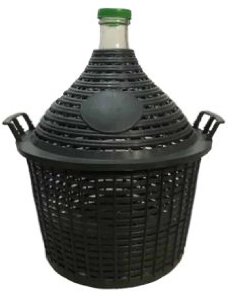 ΝΤΑΜΙΤΖΑΝΑ ΓΥΑΛΙΝΗ ΜΕ ΠΛΑΣΤΙΚΟ ΚΑΛΥΜΜΑ 34lit STABPLAST 101745
