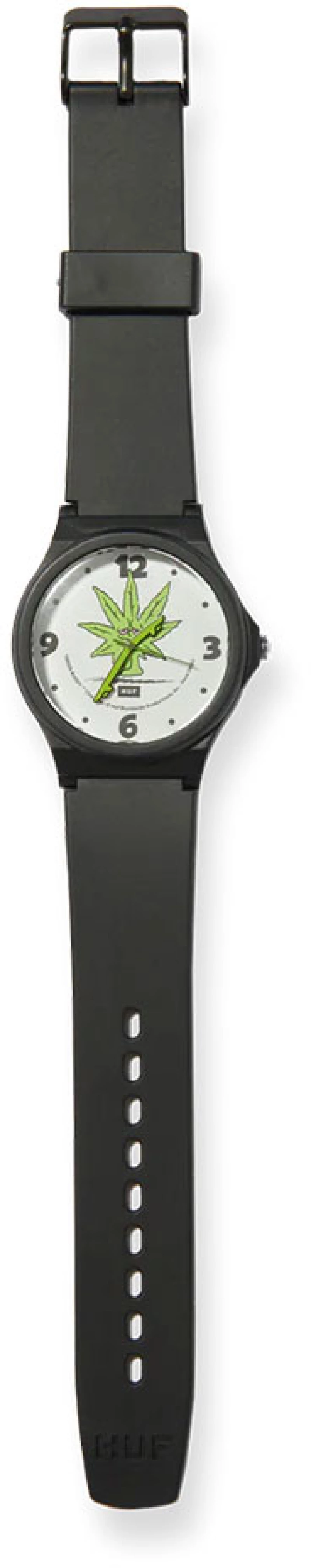 HUF Green Buddy Unisex Watch Black