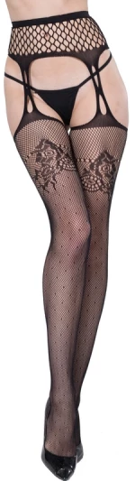 Romantic Night Stockings Black OS