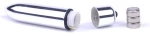 Plating Silver Vibrating Bullet