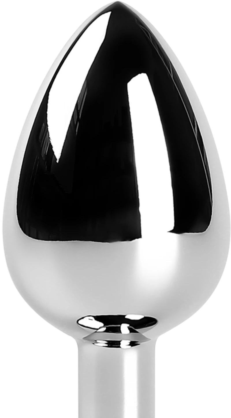 Purple Small Metallic Anal Plug