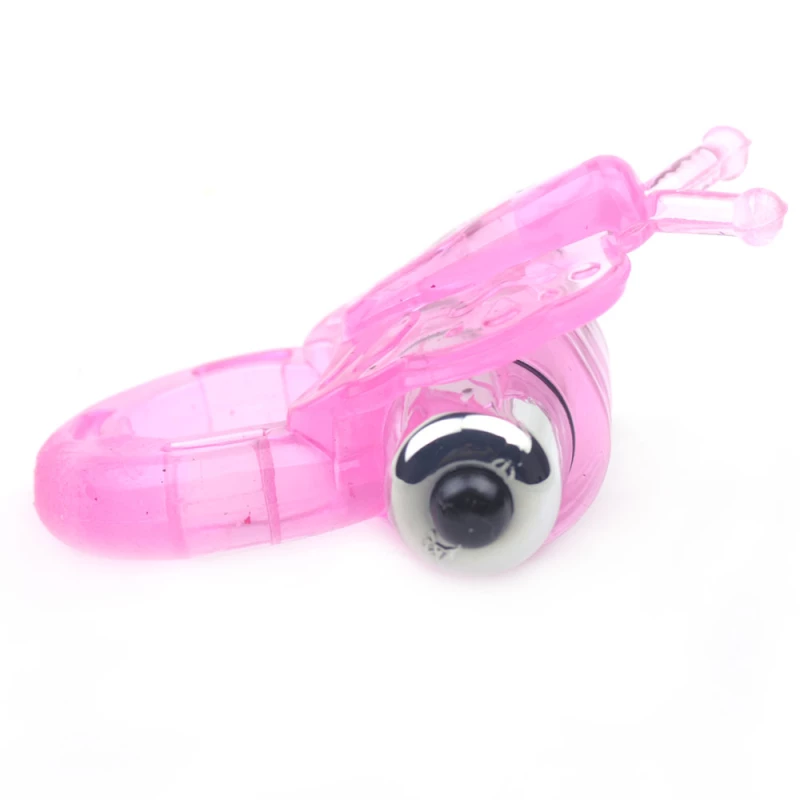 Pink Butterfly Cock Ring