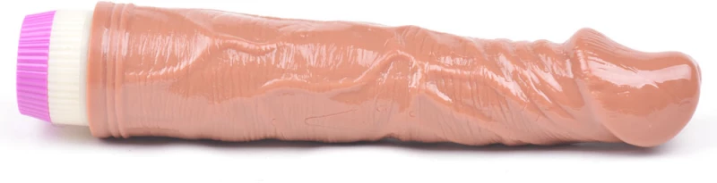 Brown Color Flexible Basic Realistic Vibrator