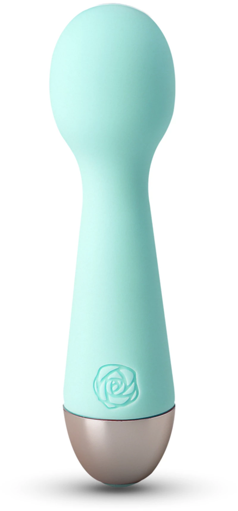 Green Mini Rechargeable Wand Massager 13 cm