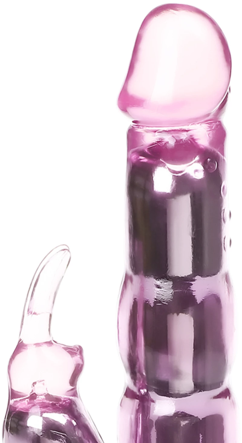 Crystal Pink Rabbit Vibrator