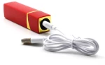 Vibrator Lipstick Naughty Secret 10 Modes Vibration Silicon USB