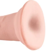 TOYBOY ΑΡΗΣ ντιλντο με βεντούζα κ όρχεις TPE dual Layer 15.5 εκ