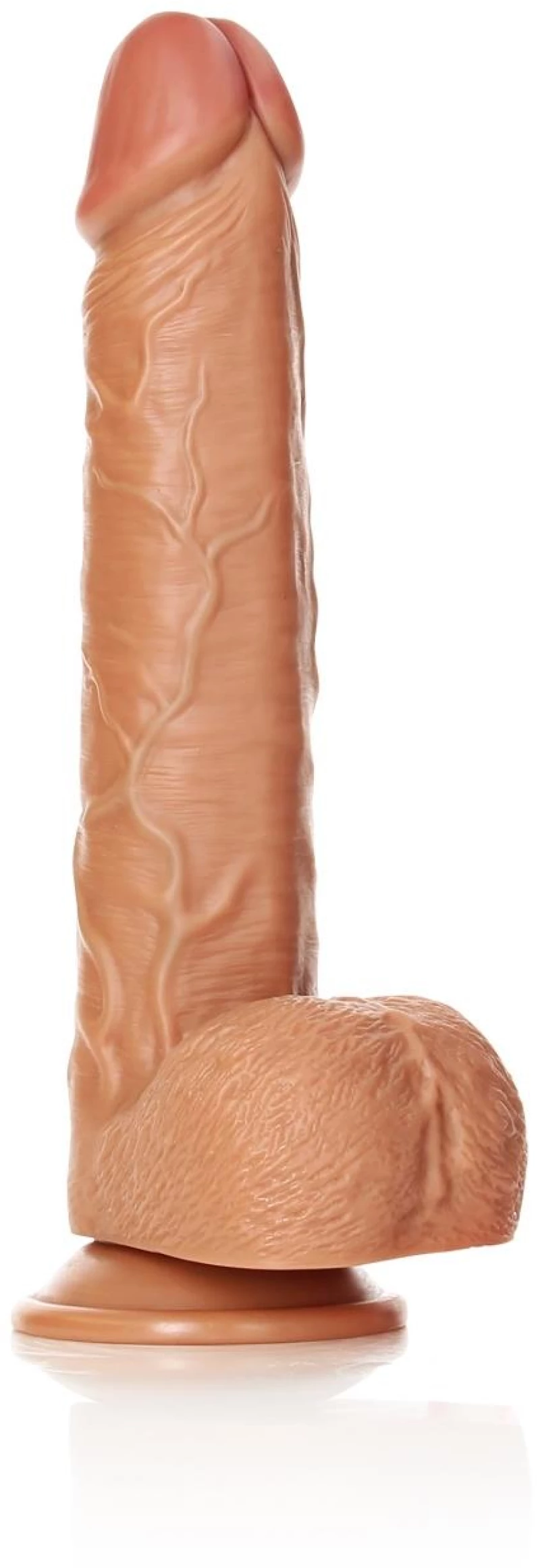 Straight tan 12"