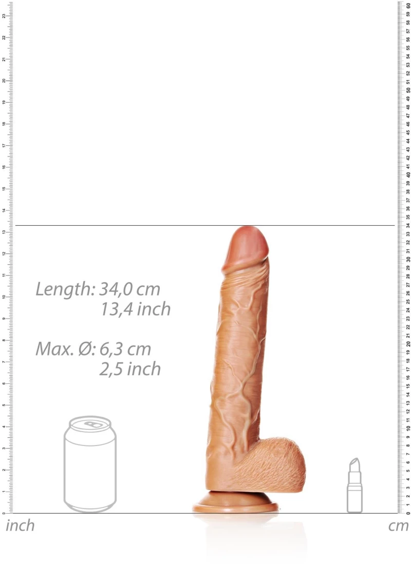 Straight tan 12"