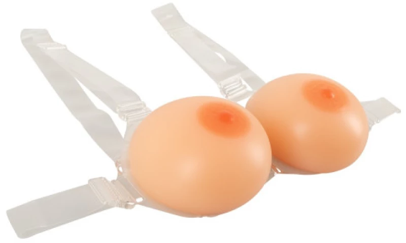 Cottelli Silicone Breasts with Straps 800 g