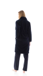 Γυναικεία Ρόμπα Pink Label - Blue - Fleece Fluffy