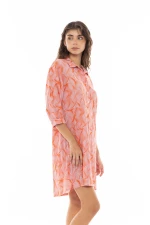 Γυναικείο Beachdress Pink Label -  Φόρεμα - Easy Orange - Viscose