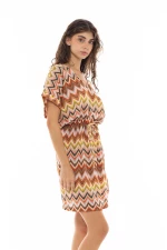 Γυναικείο Beachdress Pink Label -  Φόρεμα - Εμπριμέ - Βαμβακερό