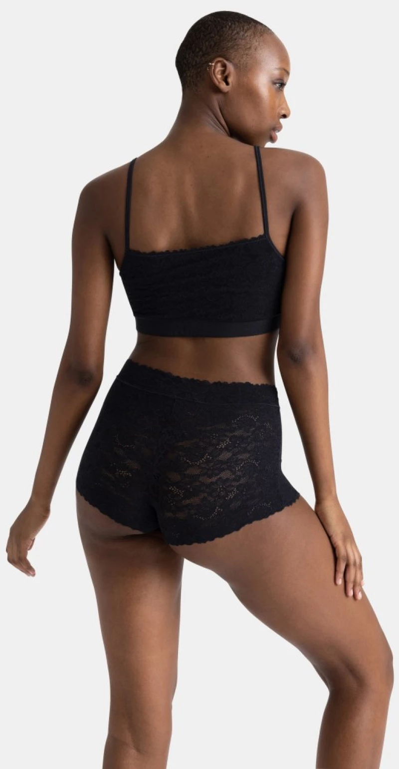 Bralette Dorina UNIFIT LACE - Δαντέλα - Χωρίς Μπανέλα - Μαύρο