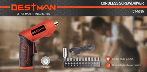 Κατσαβίδι μπαταρίας Destman DT-5035