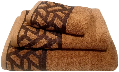 Πετσέτα Le Blanc Πεννιέ Ζακάρ 550gr/m2 MYKONOS Beige Σώματος 70x140