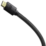 Baseus High Definition Series HDMI 2.1 Καλώδιο, 8K 60Hz, 3D, HDR, 48Gbps, 2m, Μαύρο