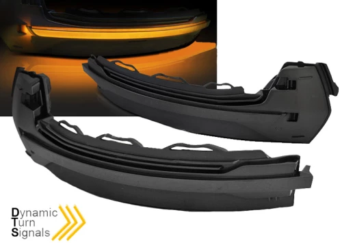 Φλας Καθρέπτη Για Audi A3 8V 12-20 Dynamic Led Φιμέ 2 Τεμάχια (CAR0026016)