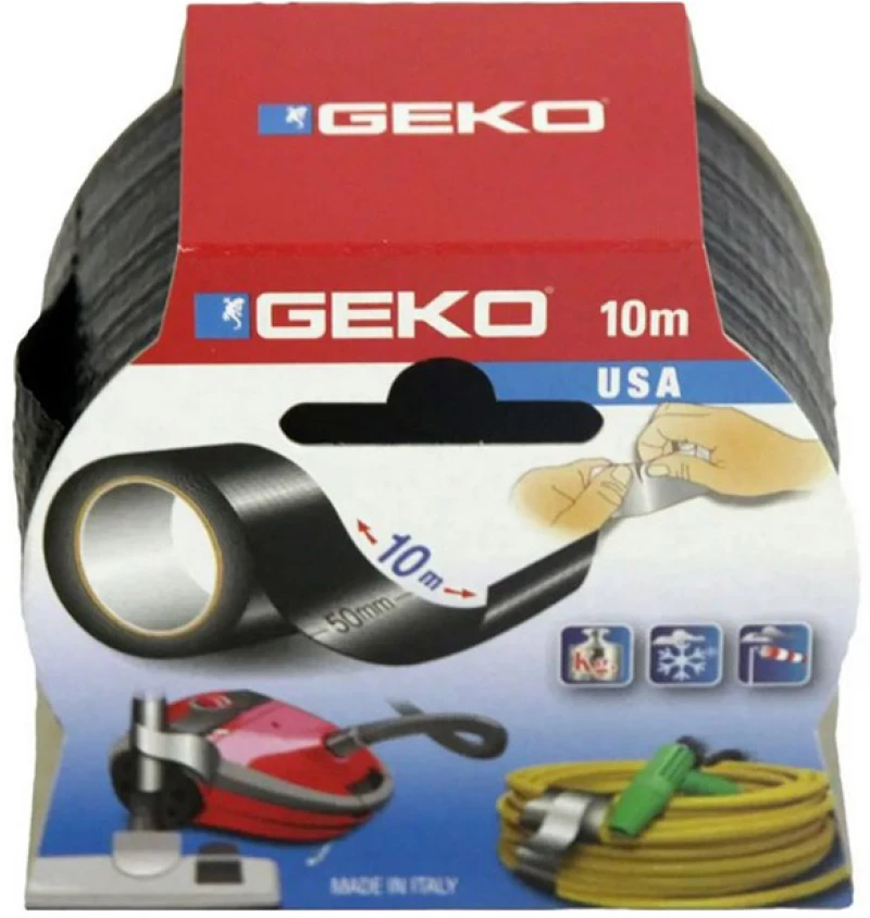 Υφασμάτινη Ταινία Geko Μαύρη 50mm x10m (CAR0008229)