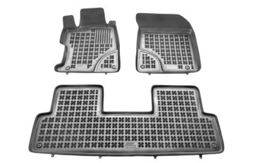 Λαστιχένια πατάκια Rezaw Plast για Honda Civic IX Sedan IX (2012-2015) - τύπου σκαφάκι - 3τμχ.