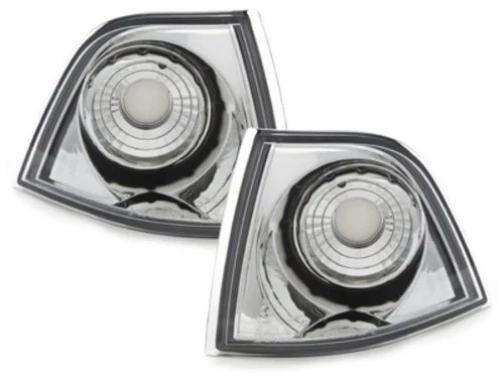 Φλας δίπλα στο φανάρι BMW E36 (1991-1999) sedan - chrome - σετ 2τμχ.