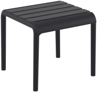 PARIS BLACK ΤΡΑΠΕΖΙ 42X41X40εκ. ΠΟΛ/ΝΙΟΥ
