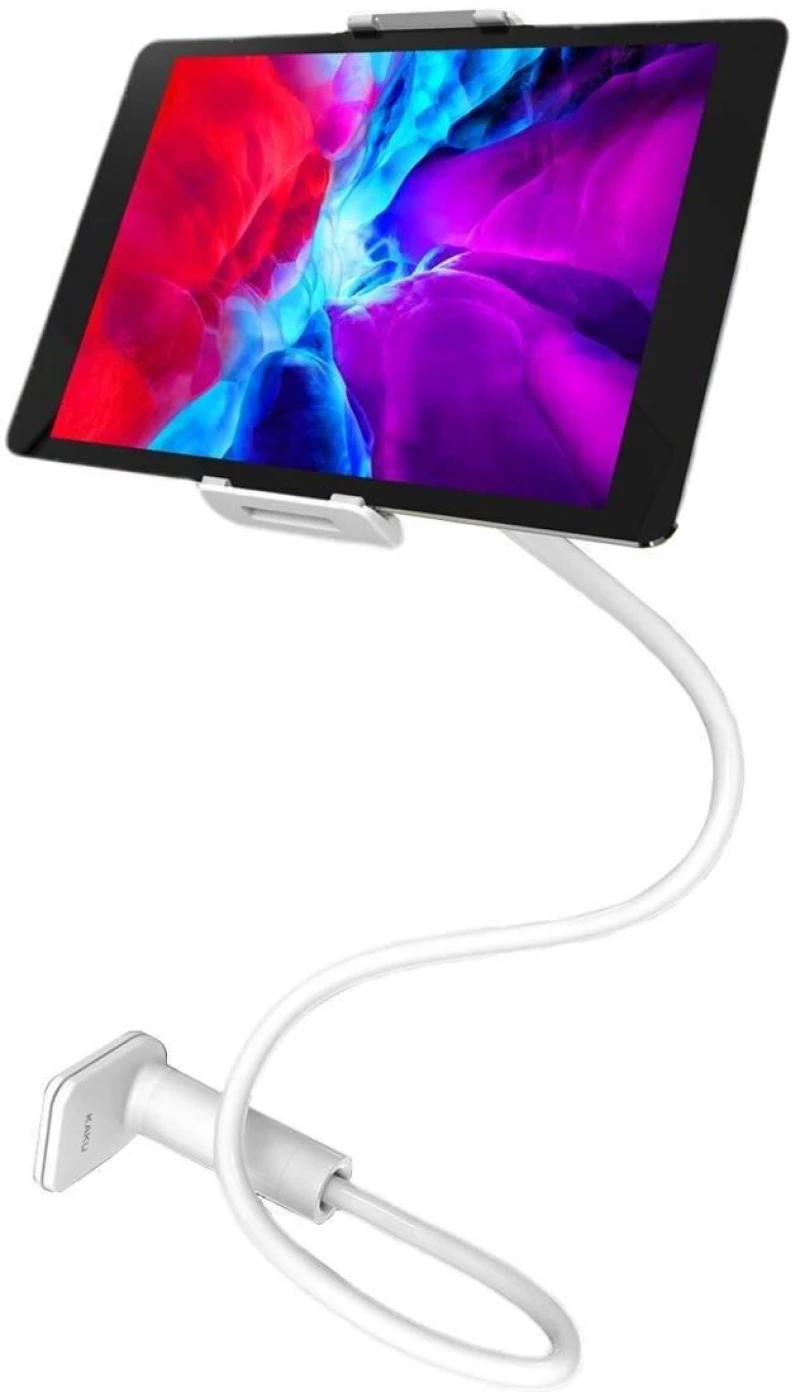 Kakusiga KSC-430 Βάση Κινητού και Tablet με Βραχίονα έως 10.6'' σε Λευκό χρώμα
