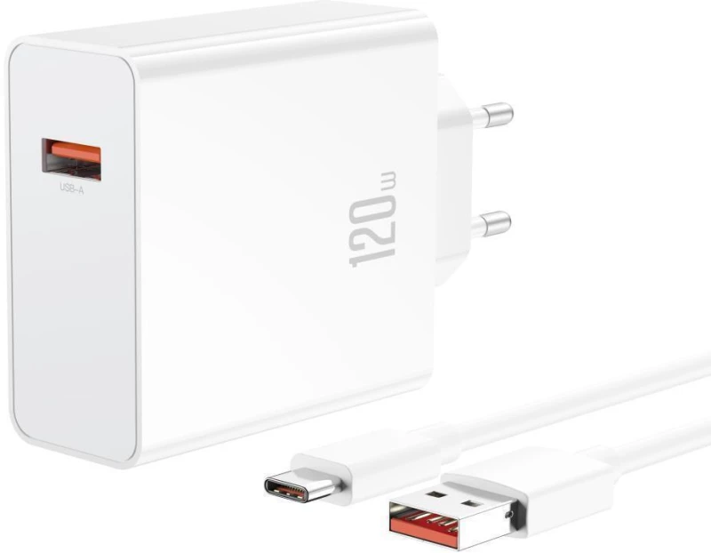XO Φορτιστής και Καλώδιο USB-C 120W Quick Charge 3.0 (L128)