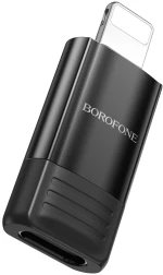Borofone Adapter BV18 - Lightning to Type C - black