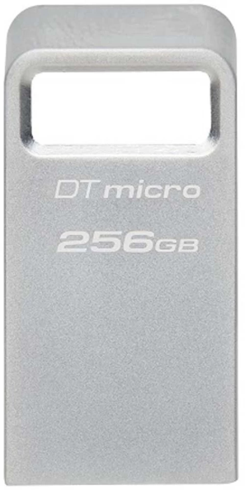 Kingston DataTraveler Micro Gen2 256GB USB 3.2 Stick Silver (DTMC3G2/256GB) (KINDTMC3G2-256GB)
