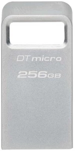 Kingston DataTraveler Micro Gen2 256GB USB 3.2 Stick Silver (DTMC3G2/256GB) (KINDTMC3G2-256GB)