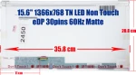 N156BGE-E11 1366x768 WXGA HD LED 30 Pin ( Κωδ.2450 )