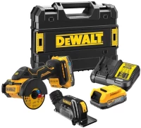 DEWALT - Γωνιακός Τροχός-Κόφτης 76mm 18V XR Brushless PowerStack Li-Ion σε Κασετίνα (2x1.7Ah) DCS438E2T