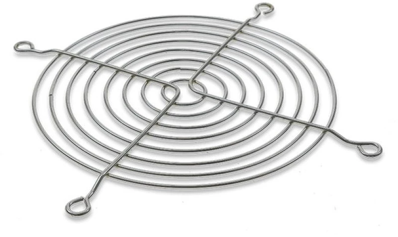 Μεταλλική Σχάρα Ανεμιστήρας 120mm (Ασημί) (OEM)