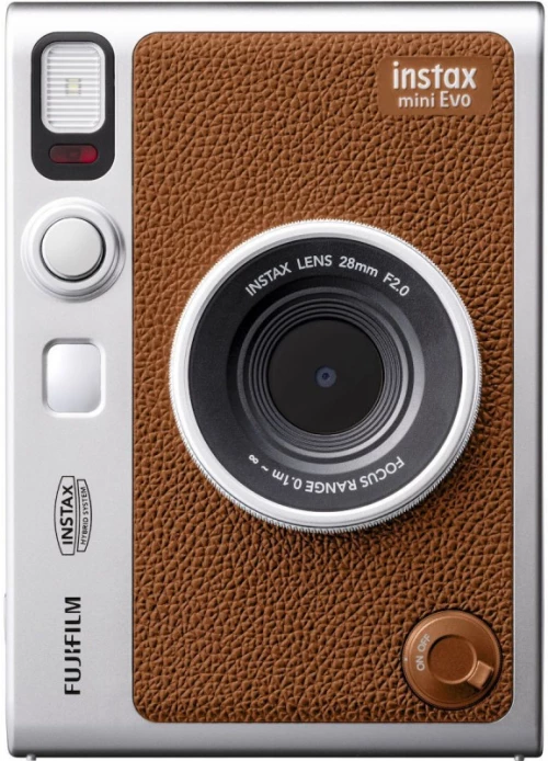 Fujifilm Instant Φωτογραφική Μηχανή Instax Mini Evo Brown