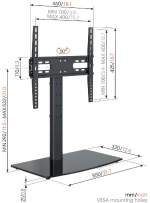 Vogel's MS 3085 Tabletop TV stand