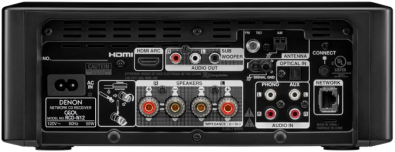 Denon RCD-N12 DAB Black