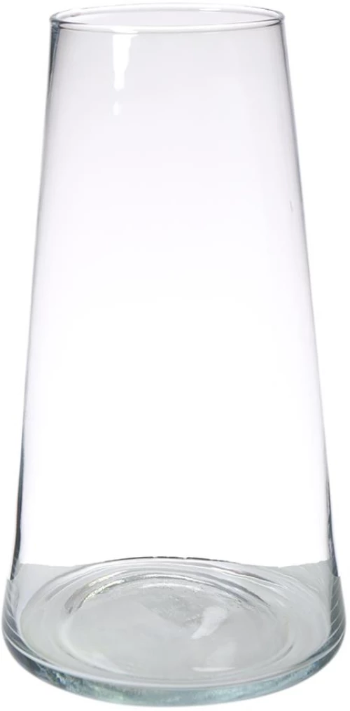 Βάζο γυάλινο διάφανο  Φ24 Η35cm