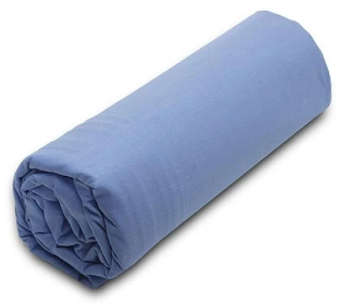 Κατωσέντονο Menta με λάστιχο 17 Blue Διπλό (160x200 40)