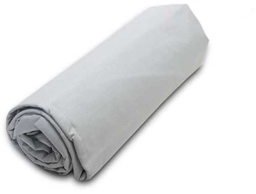 Κατωσέντονο Menta με λάστιχο 18 Light Grey Ημίδιπλο (120x200 20)