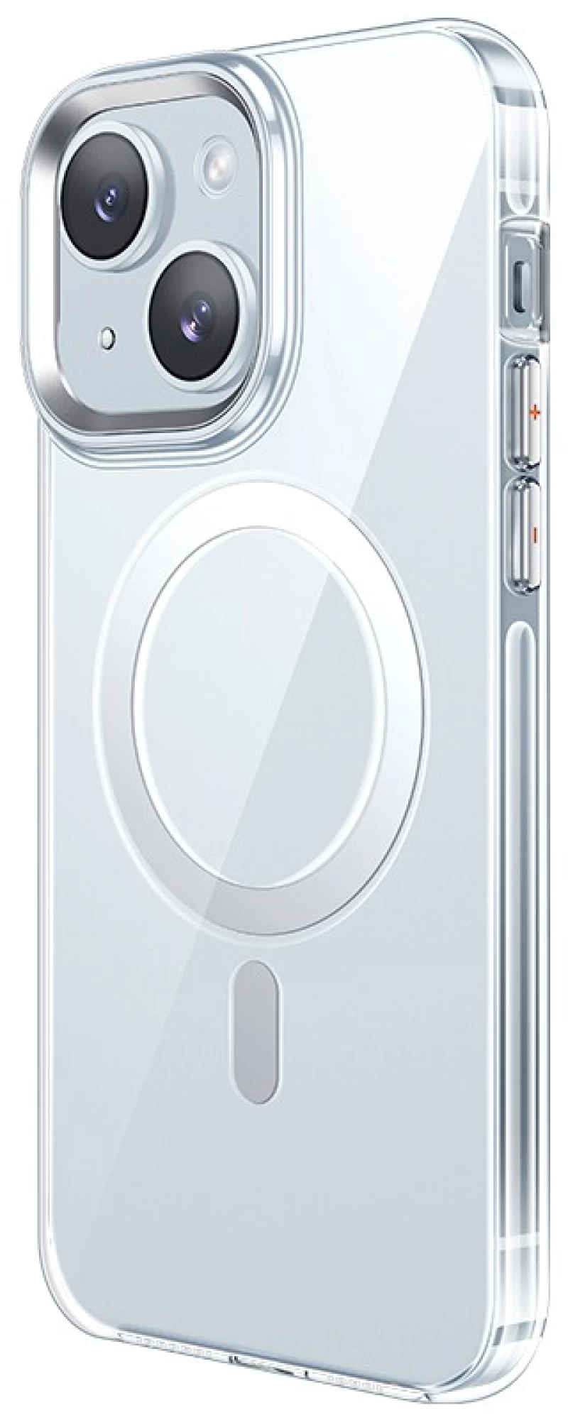 Θήκη Hoco Premium Series Transparent Magnetic Mag-charge για Apple iPhone 15 Plus Διάφανη