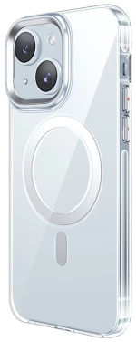 Θήκη Hoco Premium Series Transparent Magnetic Mag-charge για Apple iPhone 15 Plus Διάφανη