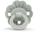 Elodie Details Πιπίλες σιλικόνης binky bloom mineral green 3m+ BR78144