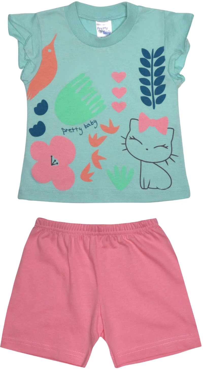 Pretty Baby Πυζάμες Baby cat 2 Ετων  65532-02 Κορίτσι