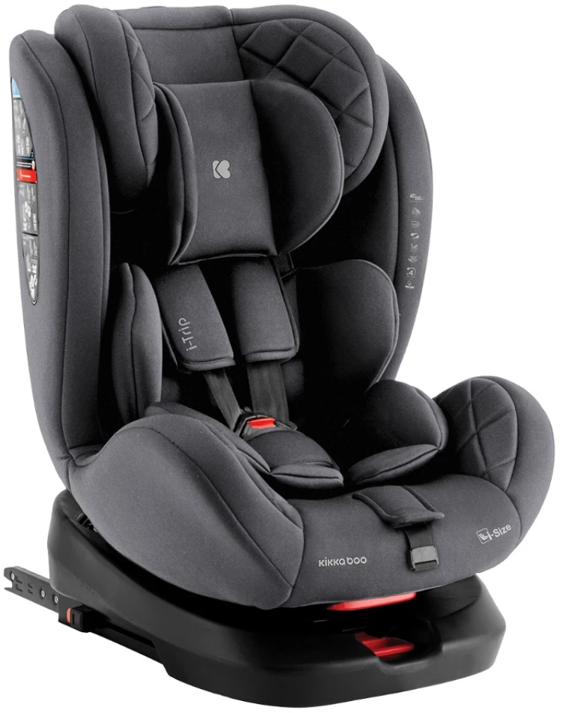 Kikka Boo Κάθισμα Αυτοκινήτου 40 έως 150 cm i-Trip i-Size Grey 31002100039