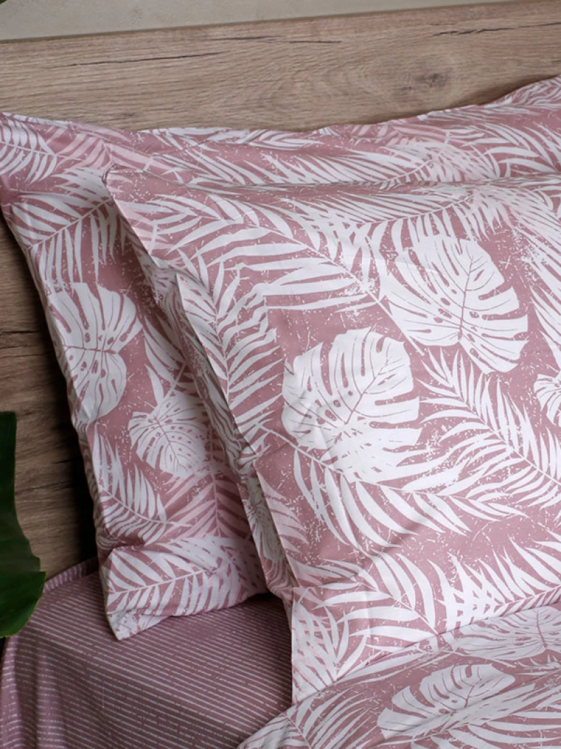 Παπλωματοθήκη Cotton Feelings 2038 Pink Μονή (170x250)