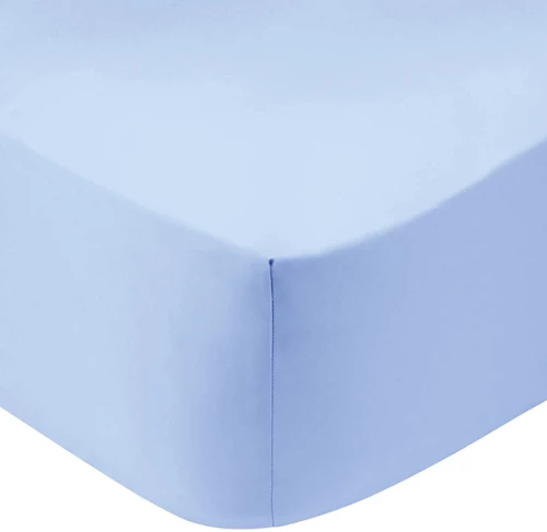 Κατωσέντονο Cotton Feelings με λάστιχο 103 Light Blue Διπλό (160x200 30)